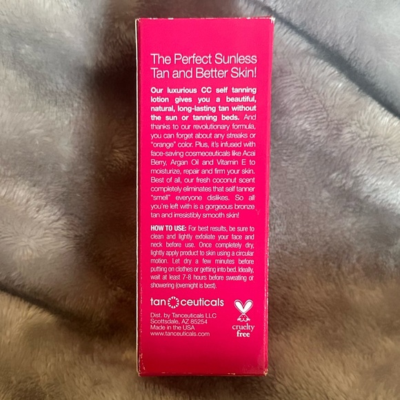 💗NIB NEW IN BOX Tanceuticals Self Tanning Face
Lotion Dark CC Color + Correct - Picture 5 of 6